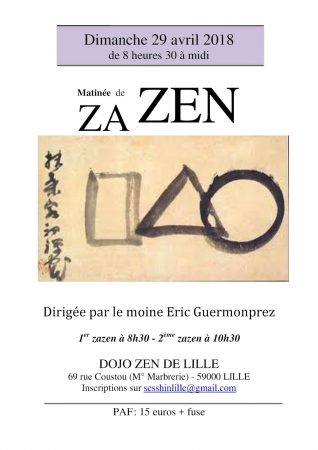 matinée zazen 29-04-2018