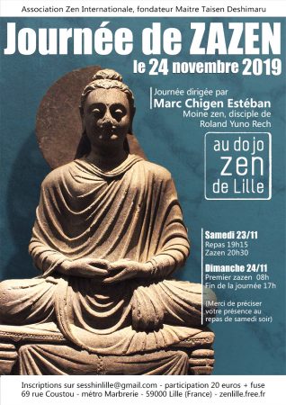 Journée zazen novembre 2019