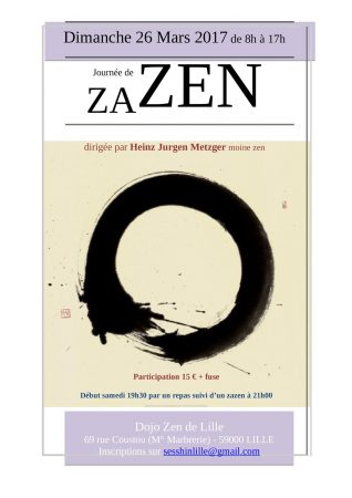 journée zazen mars 2017